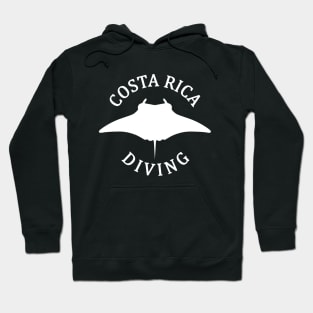 Costa Rica Manta Ray Scuba Diving Hoodie